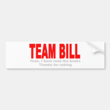 Noch Team Bill Autoaufkleber