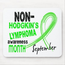 Non-Hodgkins Lymphom-Bewusstseins-Monat Mousepads