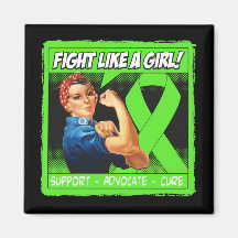 Non-Hodgkins Lymphom Rosie Nieteneinschläger Fight Magnets