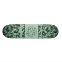 Nonagram SteinSkateboard Individuelle Skatedecks