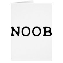 NOOB Ikone Grußkarten