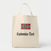 Nordisches skandinavisches kein Kreuz norwegische  Tragetaschen