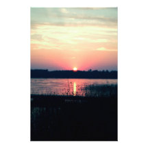 Nordminnesota-Sonnenuntergang Druckpapier