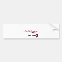 Nordstadt-Klassiker bergens New-Jersey Autosticker