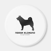 Norsk Elghund Magnete