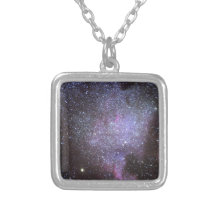 North Amerika Nebula. The Milky way. Halskette