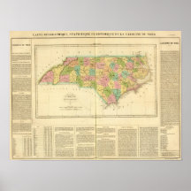 North Carolina US Posterdrucke