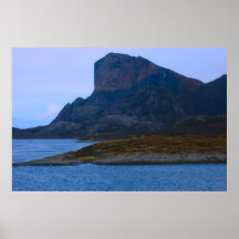 Norway, Bergen, Leaving harbour Poster