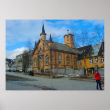 Norway, Bergen, Lutheran Church Posters