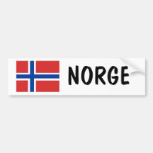 Norwegen Auto Aufkleber