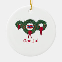 Norwegen-Weihnachten 2 Weinachtsornamente