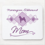 Norweger Elkhound Mamma Mousepad