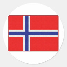 "Norwegische Flagge " Aufkleber