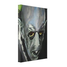 "Nosferatu" dehnte Leinwand-Druck aus Galerie Gefaltete Leinwand