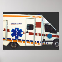 Notfall medizinisch plakatdruck