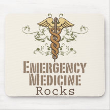 Notmedizin schaukelt Mousepad