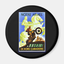 Notre Armee Magnets