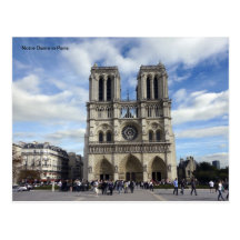 Notre Dame in Paris Postkarten