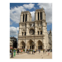 Notre Dame-Postkarte