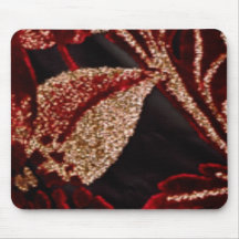 NOVINO Zazzling goldenes Blatt Mousepads