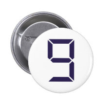 Nr. - neun - 9 buttons