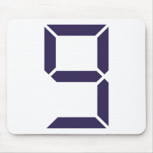 Nr. - neun - 9 mousepad