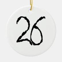 Number26 Ornament