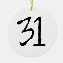 Number31 Ornament