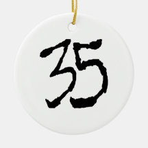Number35 Ornamente