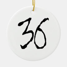 Number36 Ornamente