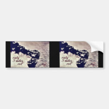 Nur 3 Meilen heraus Auto Sticker