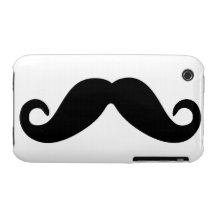 Nur ein Schnurrbart iPhone 3 Case-Mate Hülle