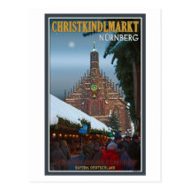 Nürnberg Frauenkirche u. Christkindlmarkt Postkarten