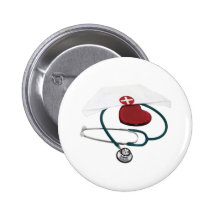 NursesHaveHeart082309 Anstecknadel