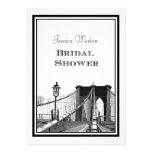 NYC Skyline-Brooklyn-Brücke #2 DIY BrautShowr Personalisierte Einladung