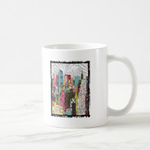 NYC Skyline Kaffee Tasse