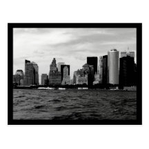 NYC Skyline Postkarte