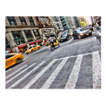 NYC Street Scene Postcards