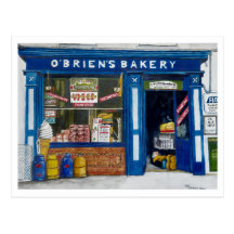 O´Brien ` s Bäckerei Postkarten