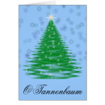 O Tannenbaum Karte