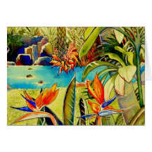 Oahu-Ananas-Plantagen-Teich Karten