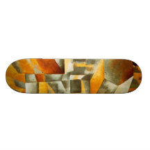 Oase in Farben (2) - Skateboardbrett