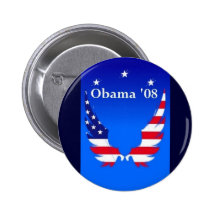 Obama '08 anstecknadelbuttons