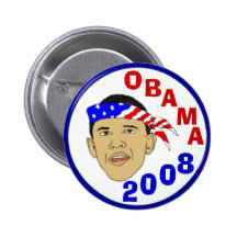 OBAMA 2008 BUTTON