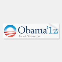 Obama 2012 auto aufkleber