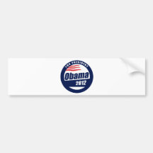 Obama 2012 autoaufkleber