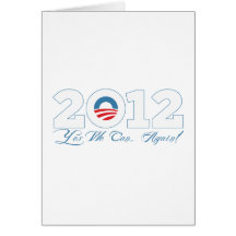 Obama 2012 grußkarten