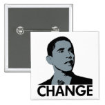 Obama: Ändern Sie quadratischen Knopf Anstecknadelbutton