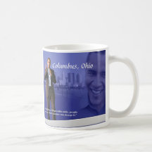 OBAMA-Becher Columbus, Ohio Tasse