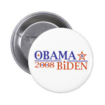 Obama Biden 08 Anstecknadelbutton
